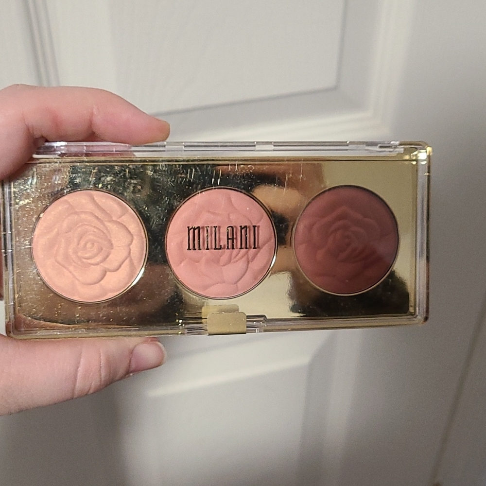 Milani rose power blush set